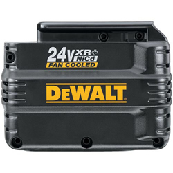 DeWALT DW0242 24V XR+ Pack FAN COOLED Extended Run-Time Battery